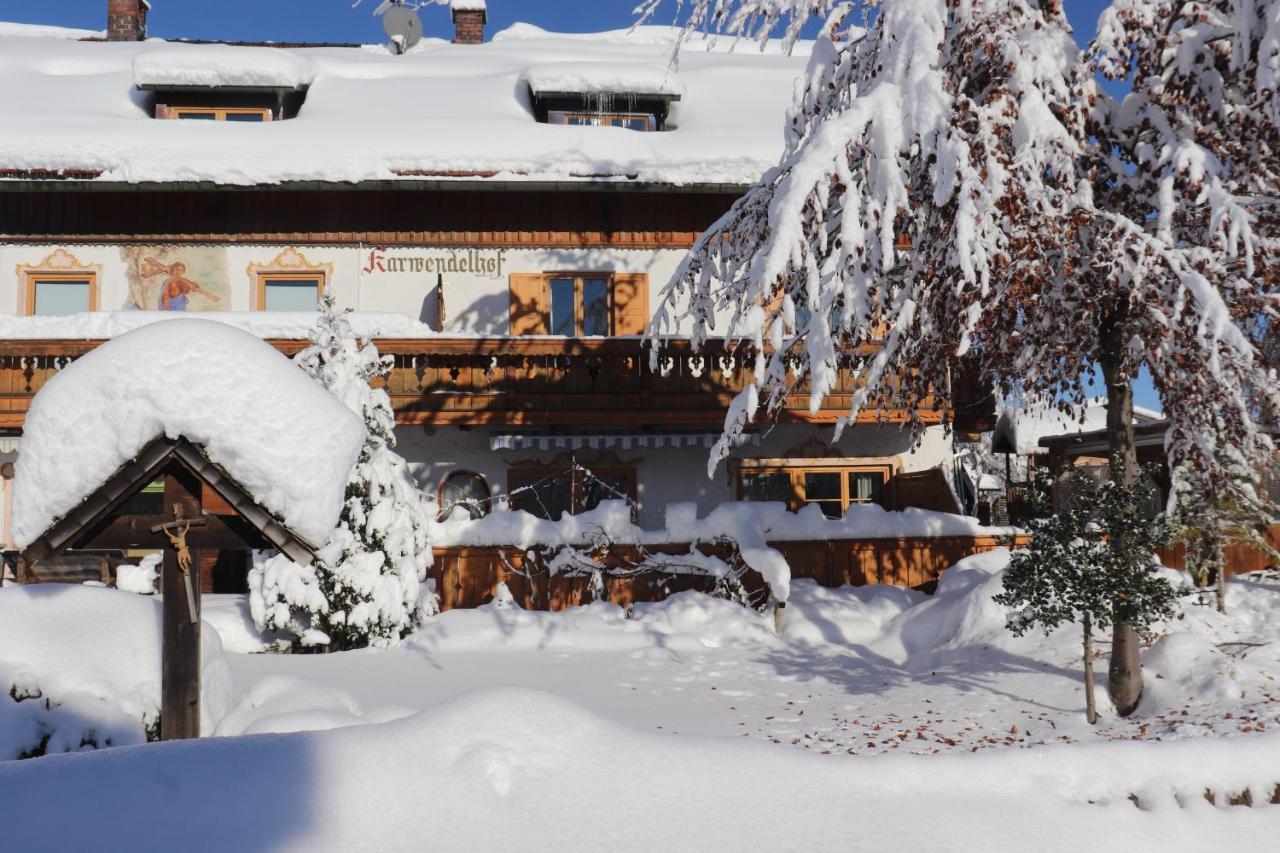 Ferienwohnung Bergzauber Kruen Exteriér fotografie